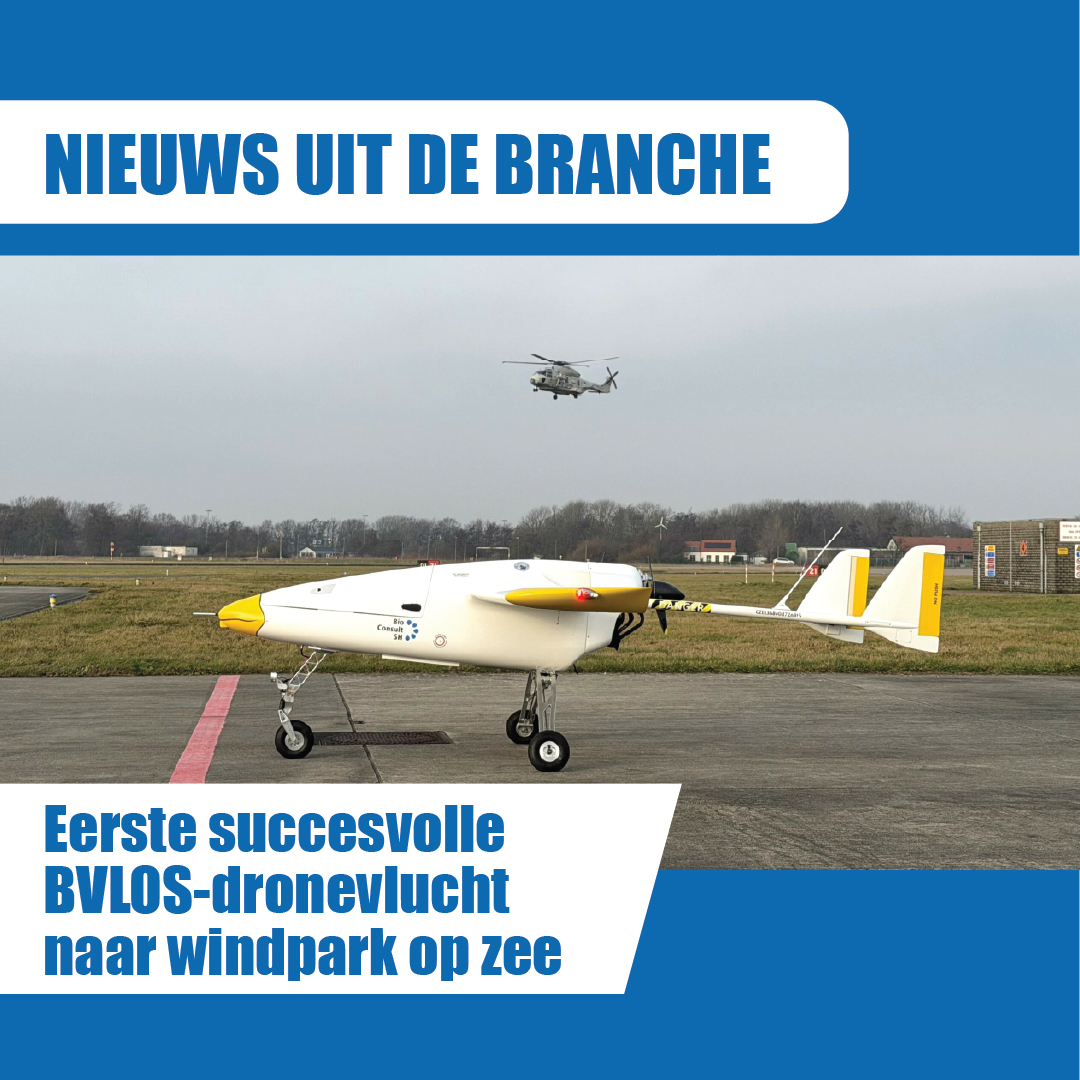 De Noordzee verandert razendsnel en de inzet van drones maakt daarin een nieuwe stap!